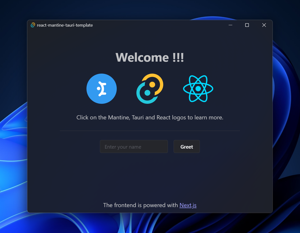 Tauri + React Desktop