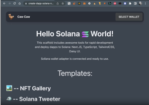 Solana DApp Scaffold